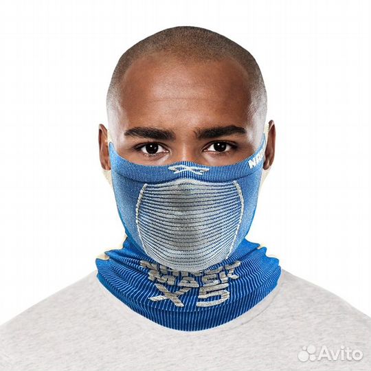 Маска спортивная X5 Naroo Mask (цвет: green-grey