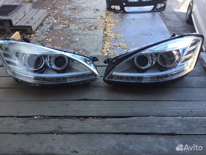 Фары на мерседес 221 рестайлинг