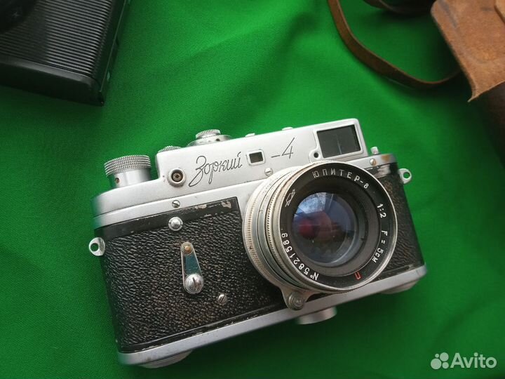 Зоркий 4 + Смена Символ, пленочные фотоаппараты