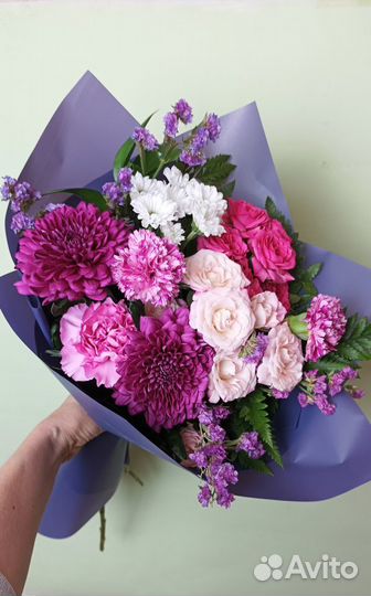 Цветы в букете