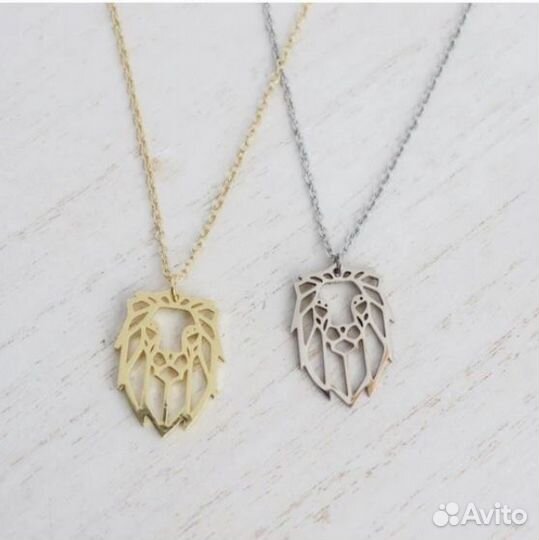 Цепочка кулон Лев