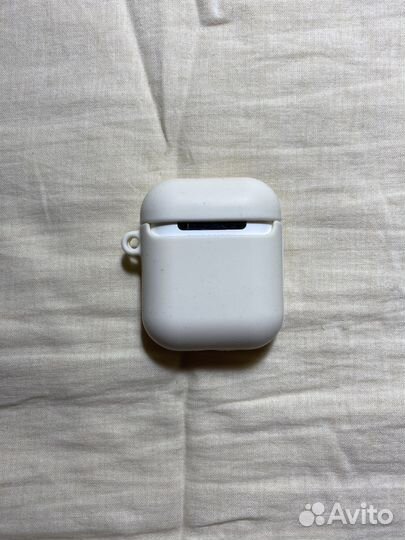 AirPods 1 (оригинальные наушники + чехол)