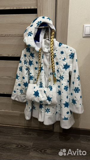 Костюм снегурочки детский