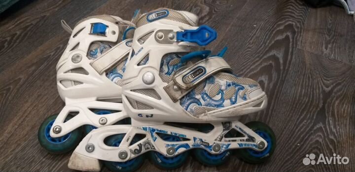 Роликовые коньки детские раздвижные