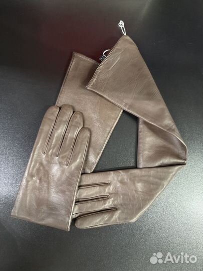 Перчатки элегантные из натуральной кожи р 7