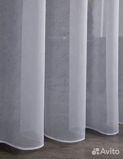 Тюль вуаль с рисунком готовый 500*250 новый