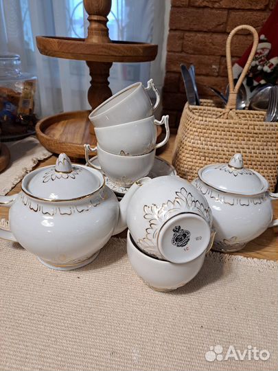 Чайный сервиз Мануфактуры Гарднеръ в Вербилках