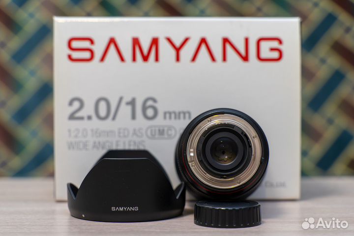 Samyang 16mm F2.0 ED Nikon F