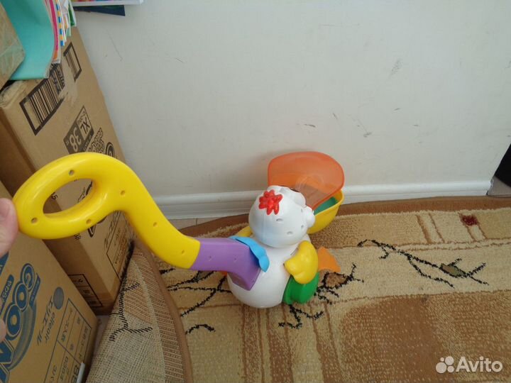 Игрушка музыкальная. Обмен на литровое молоко с мо