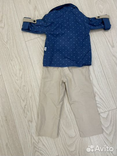 Костюм рубашка и брюки для мальчика 86 р