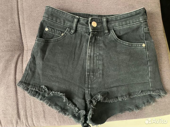 Джинсовые шорты zara xxs