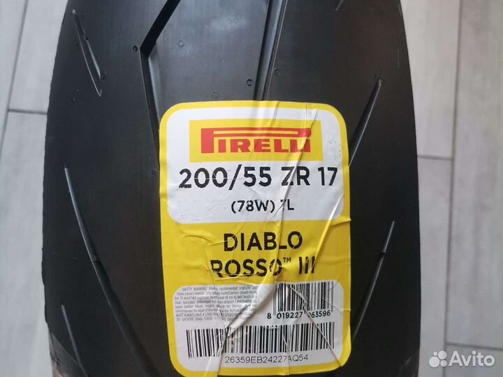 200/55R17 Pirelli Diablo Rosso 3