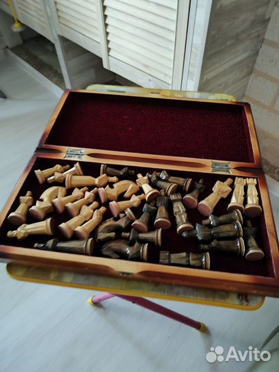 Шахматы ручной работы деревянные