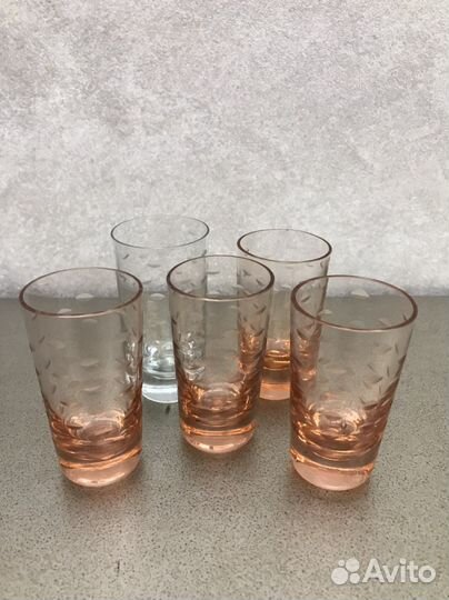 Набор рюмок времен СССР