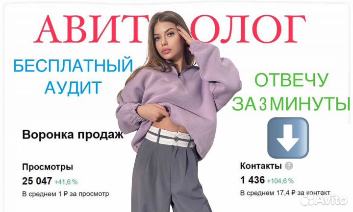 Авитолог / Продвижение на Авито / Консультация