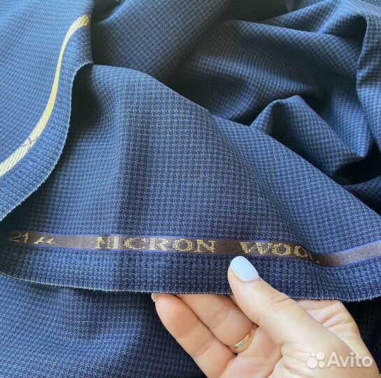 Отрезы итальянской костюмной шерсти из Бьеллы