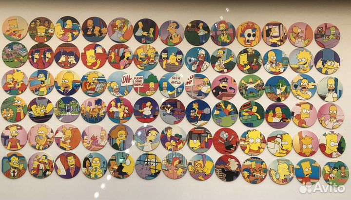 Фишки кепсы сотки, симпсоны, читос