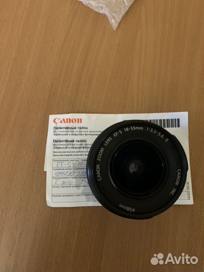 Объектив canon