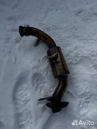 Прямоточный глушитель mbrp для summit g4