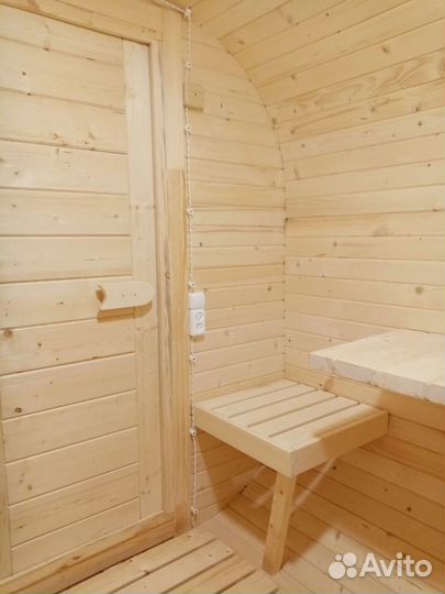 Баня бочка Квадро