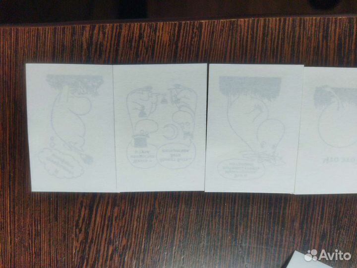 Наклейки Муми-тролль