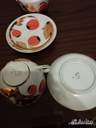 Чашка с блюдцем