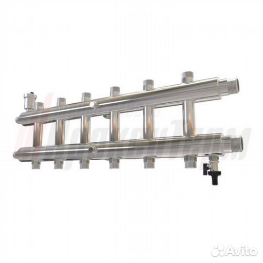 Гидравлический разделитель 85 кВт, 7 контуров