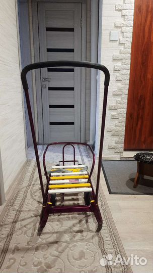 Детские санки с колесами