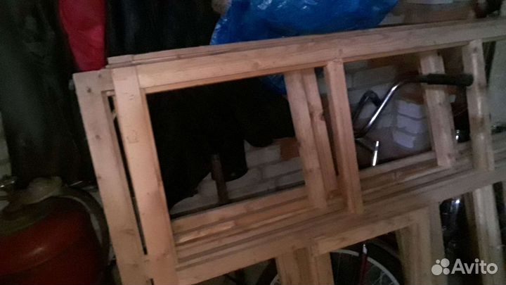 Продам оконные рамы деревянные