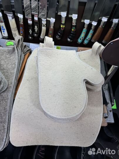 Рукавица (войлок) для бани и сауны