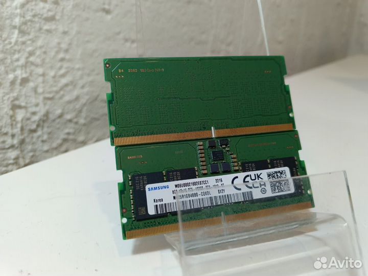 Оперативная память для ноутбука Samsung DDR5 16GB