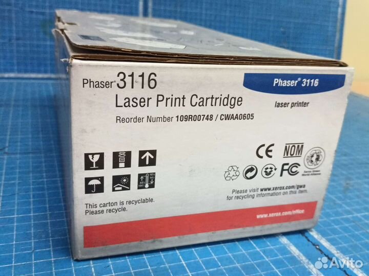 Картридж xerox phaser 3116