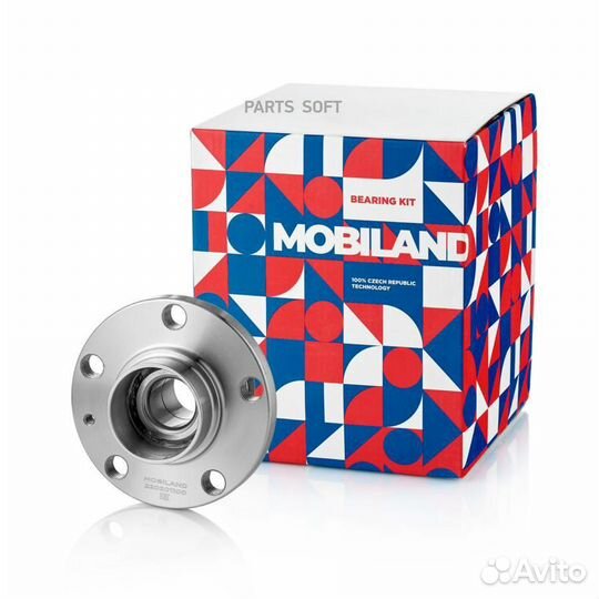 Mobiland 220201100 Ступица колеса задняя для а/м V