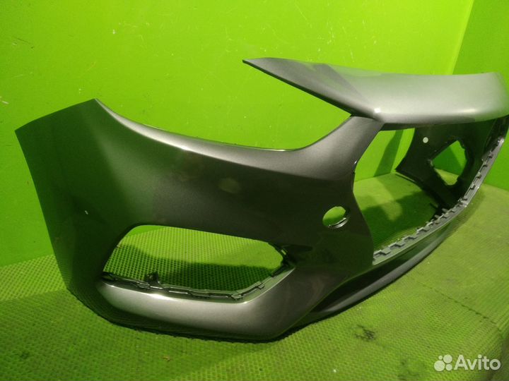 Бампер передний Hyundai solaris 2 U4G серый