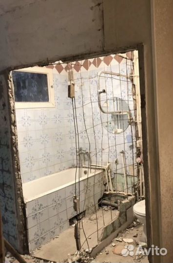 Демонтаж, Демонтажные работы, демонтаж квартир