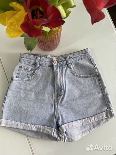 Женские джинсовые шорты 42 44