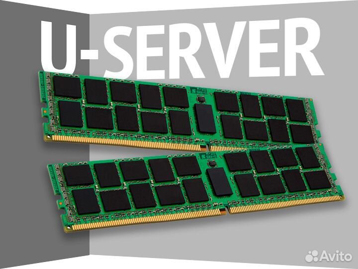 Память серверная DDR4 64GB 3200MHz, память серверная REG ECC Б.У