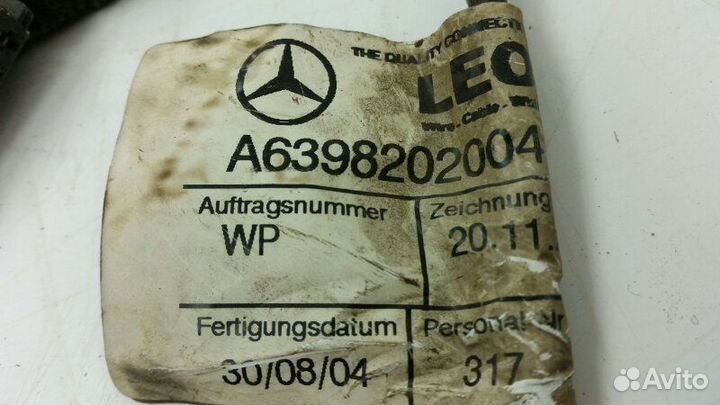 Проводка Mercedes Vito W639 646.983 2005