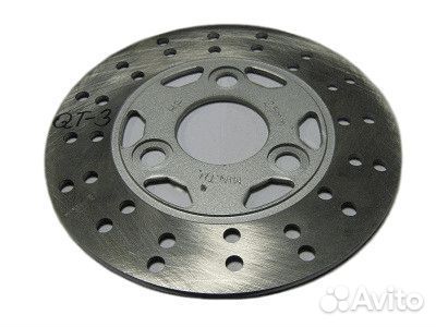 Диск тормозной 139QMB плоский (для ободов 10,внутр