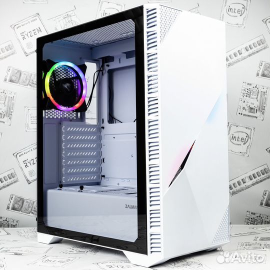 Игровой корпус Zalman Z3 Iceberg White ATX