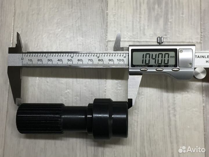 Шлицевая часть переднего кардана BMW X5 E53, E70