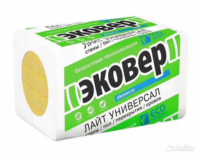 Утеплитель эковер