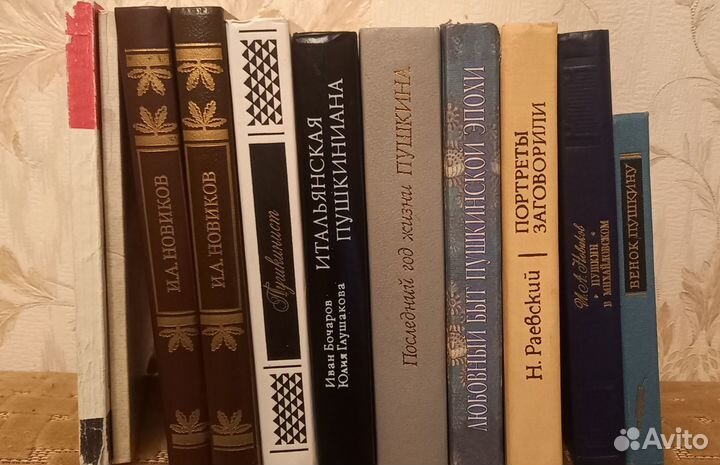 Книги о Пушкине А.С