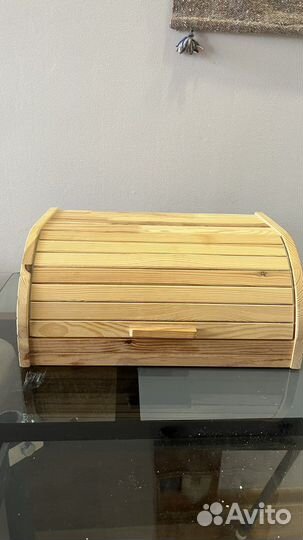 Хлебница из дерева Икея