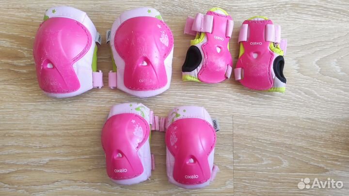 Ролики детские, роликовые коньки раздвижные,защита