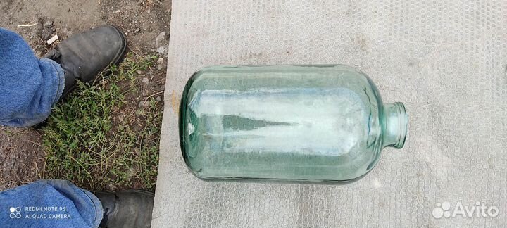 Банка 10 литров стеклянная