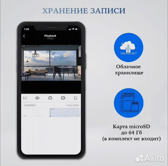 Камера видеонаблюдения Xiaomi Imilad C 20Pro