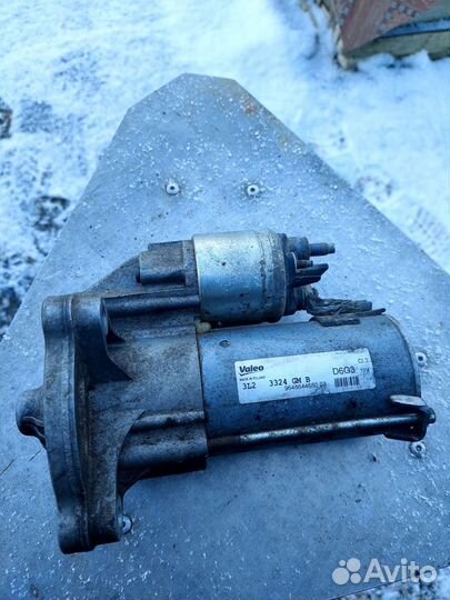 Стартер Citroen c-elysee