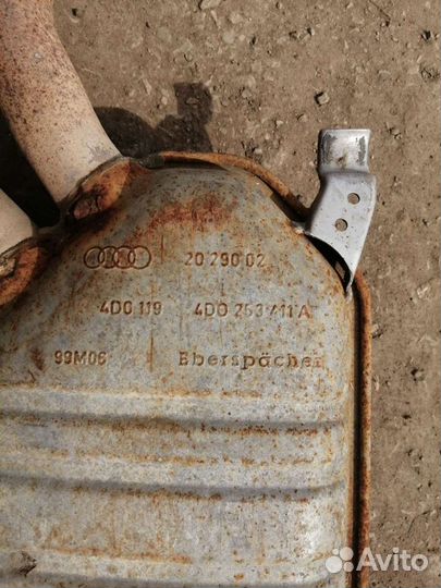 Глушитель выхлоп в сборе Audi A8