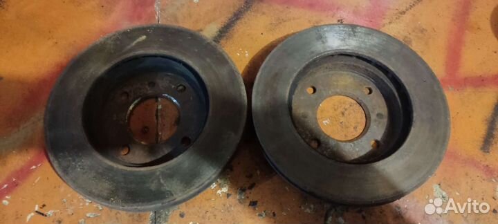 Передние тормозные диски mitsubishi galant 8